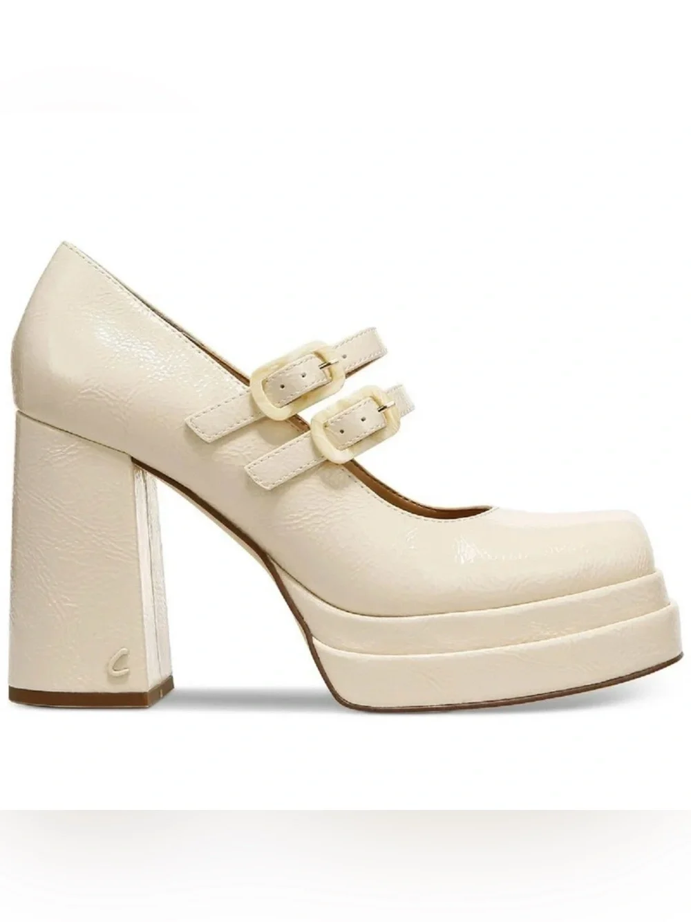 Circus by Sam Edelman Womens Pepper Patent Mary Jane Platform Heels
